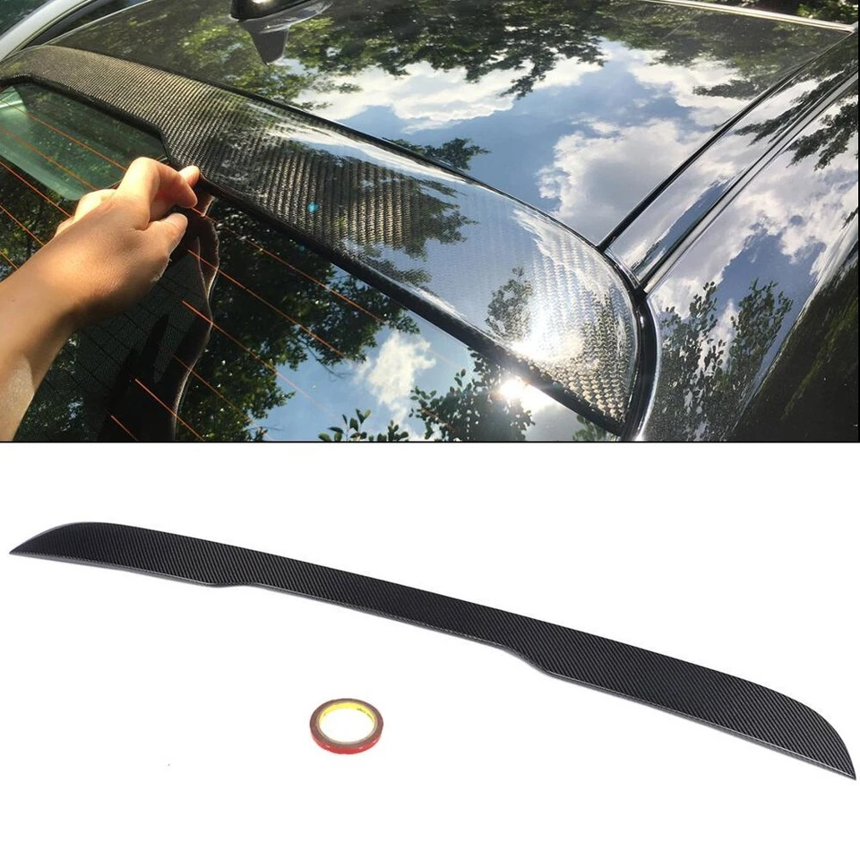 Alerón de techo trasero de fibra de carbono para Mercedes Benz Clase S W222 S63 S65 Foto 2 de 4