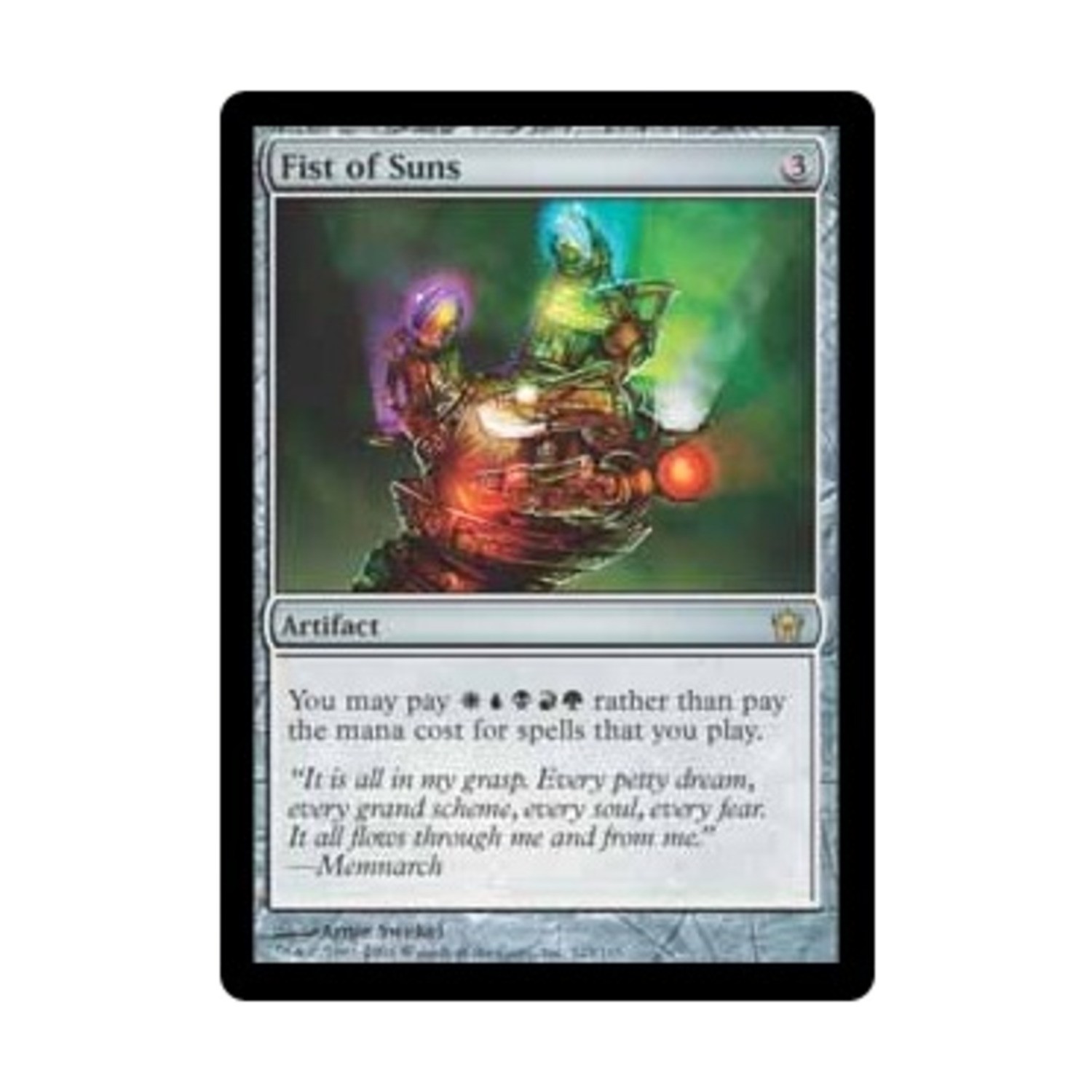WOTC MtG Fifth Dawn Fist of Suns (R) NM