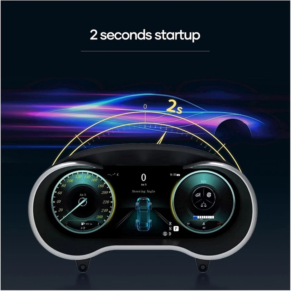 Cuadro de instrumentos LCD monitor digital para Mercedes Benz Clase E W212 2010-2015 Foto 4 de 4