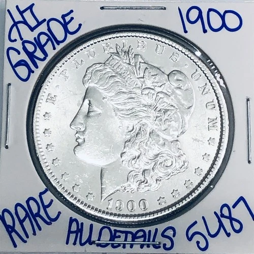 1900 MORGAN SILVER DOLLAR AUTHENTIC HI GRADE U.S. MINT COIN FREE SHIPPING 5487