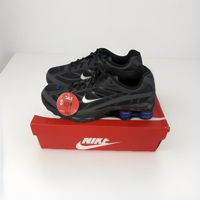 Nike Shox Ride 2 Black Metallic Silver Deep Royal Blue Men IM5999-010 NIB US 9.5