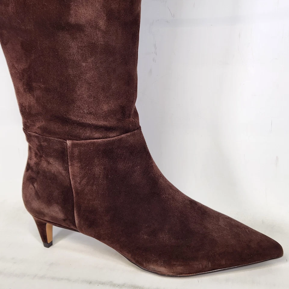 Size 11 - Vince Camuto Iana Over The Knee - Brownie Suede Foto 2 de 4