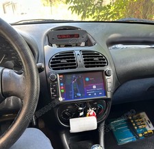Per PEUGEOT 206 206CC 206SW 2000-2008 CarPlay Autoradio Android 15 GPS NAVI BT
