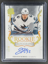 2023-24 UD The Cup Tristen Robins GOLD Foil Spectrum Rookie Autograph /36 #145