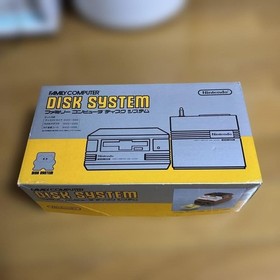 Nintendo Disk System Red Console with AC Adapter for Famicom Japan Genuine