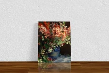 Pierre-Auguste Renoir "Gladiolas in a Vase" Canvas Print Wall Art Home Decor