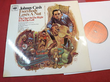 Johnny Cash  EVERYBODY LOVES A NUT  -  LP CBS 62717 UK 1966 sehr gut
