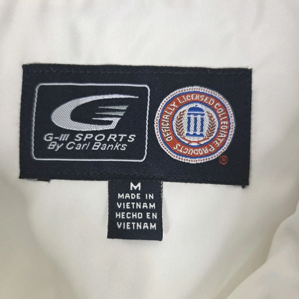 Chaqueta LSU Tigers Mujer Mediana M Blanca Tiene Etiquetas Defectos G III Deportes Carl Banks Foto 4 de 4