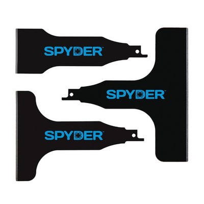 3-Piece Scraper Blade Attachment Set for Reciprocating Saws, Includes 2, 4, and