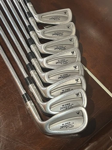 Titleist DCI 990B Iron Set 3-PW True Temper Dynamic Gold S300 Stiff Steel Mens