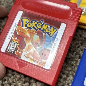 Pokemon Blue Red Yellow Gameboy Game Boy Authentic NEW BATTERY