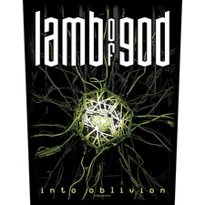 LAMB OF GOD official XLG back patch
