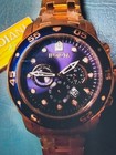 Invicta 0073 Wrist Watch Blue Dial, 18k GP — photo 2