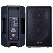15" Bluetooth Active Audion Speaker USB SD TWS Karaoke PA Powered DJs Speaker