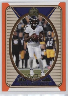 2022 Panini Legacy Orange /199 Lamar Jackson #6 1b16