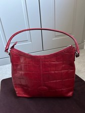  Mulberry Congo Red  Leather Shoulder Bag with dustbag. Excellent Condition.