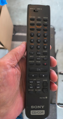 Sony RM-R52 CD CDR Recorder Remote Control OEM Tested