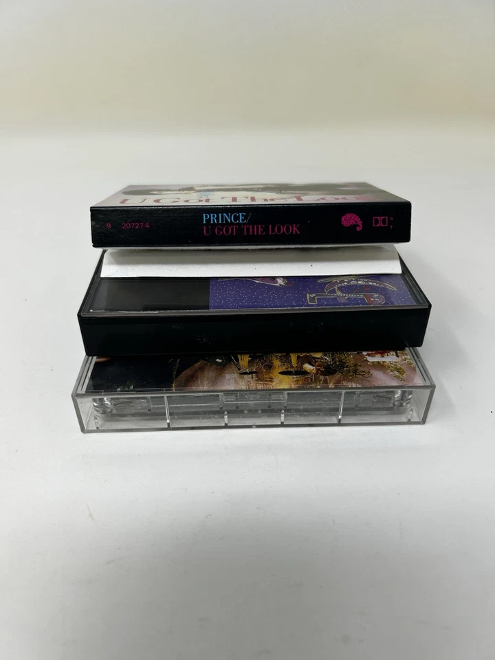 Prince 3 Cassette Lot - 1999, Sign O The Times U Got the Look Housequake Paisley Foto 3 de 4
