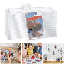 Clear Protector Case For 1:64 Diecast Cars Model Clamshell Case Storage Display