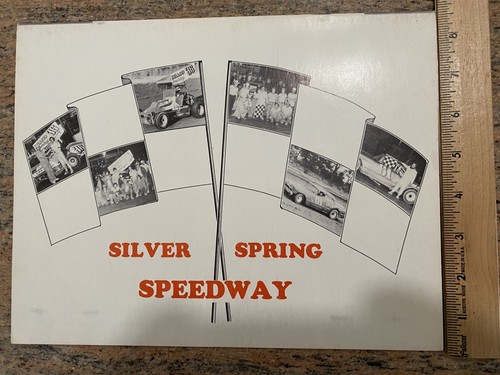 Annuaires Silver Spring Speedway, Pennsylvanie, 1976 et 1978 Auto Racing  - Photo 12/14