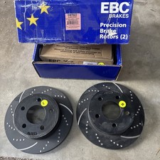 Ebc Gd7023 Dimpled And Slotted 1-piece Rear Brake Rotors For 94-04 Ford Mustang