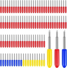 100 Pcs Replacement Blades Compatible with Explore Air 2/Air 3 /Maker/Maker 3/4