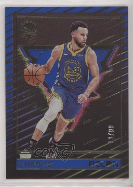 2023-24 Panini Recon Holo Blue 23/99 Stephen Curry #148 uk2