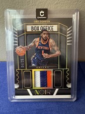 2022-23 Panini Noir Box Office Memorabilia 04/25 Obi Toppin
