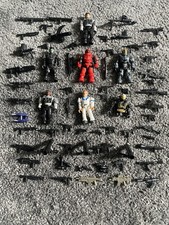 Halo Lego Figure And Guns Bundle Lot  Not All Guns Are Halo Some Guns  Custom