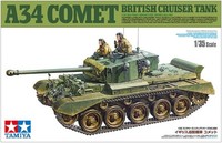Modell Panzer A34 Comet Britisch Cruiser Tank Tamiya 35380 1/35èMe