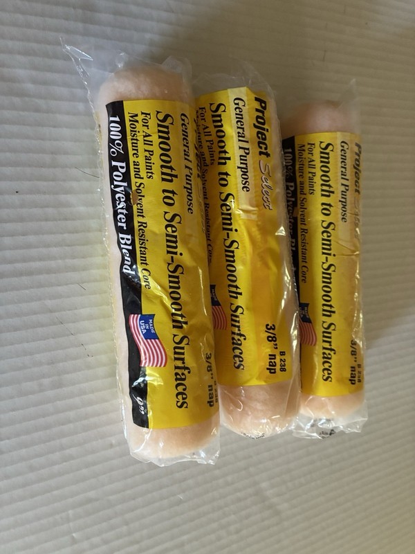 Lot Of 3 Paint Rollers. New In Package