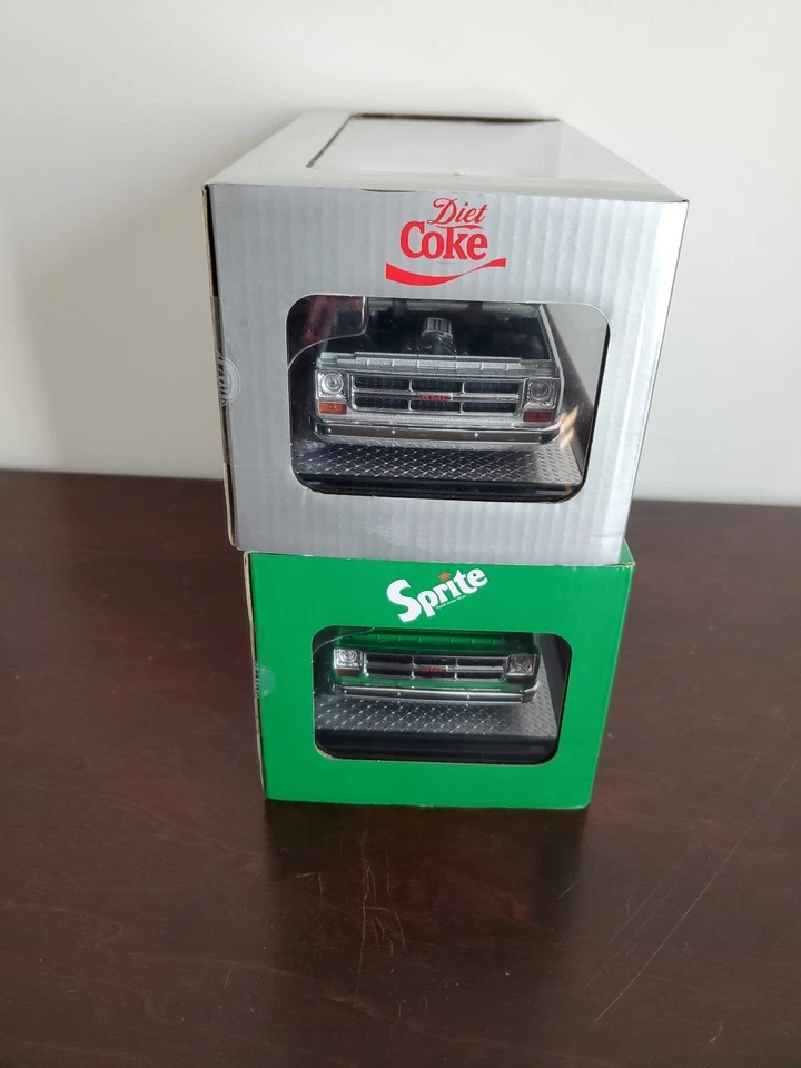 M2 Machines Squarebody Lot/Set Of 2 1976 GMC Sierra Grande 15 Diet Coke & Sprite - Image 4 of 4