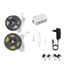 Zigbee 3.0 DC12V COB LED Strip Light Dimmable under Cabinet Lamp Kitchen Shelf P
