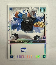 2025 Impeccable Baseball YOVANNY RODRIGUEZ Indelible Ink Auto #/25 SSP Mets