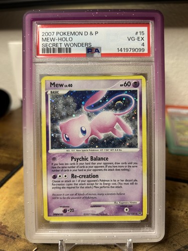 Mew graded PSA 4 for sale on eBay