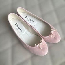 Rare ballerine Repetto rosa scamosciate taglia 37,5 made in France eleganti