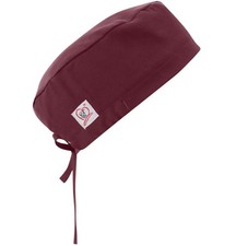 Stretch Scrub Surgical Cap - Adjustable Tie-Back with 360  Cotton Sweatband W...