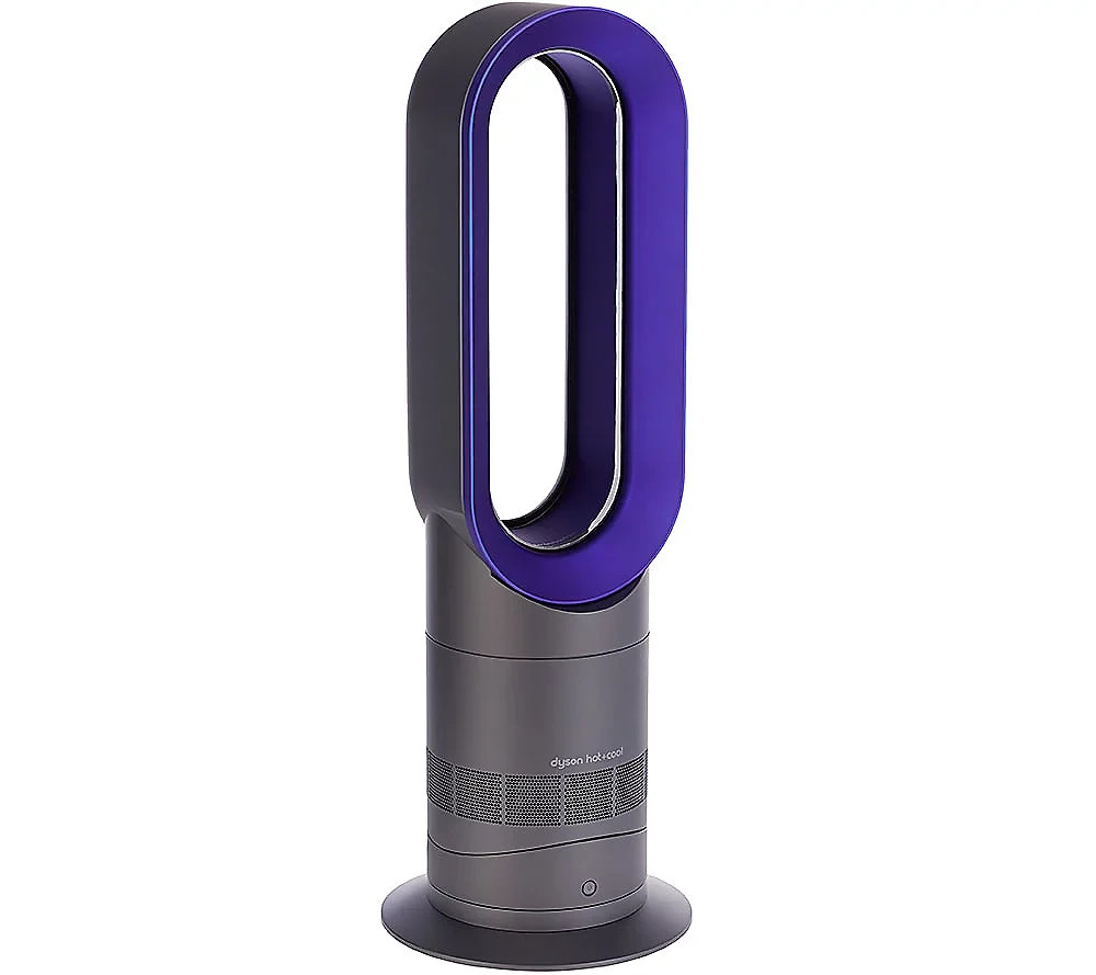 Dyson Hot+Cool Jet Focus AM09 Fan Heater - White/Silver for sale