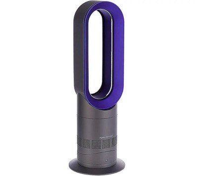 Dyson Hot+Cool Jet Focus AM09 Fan Heater - White/Silver for sale
