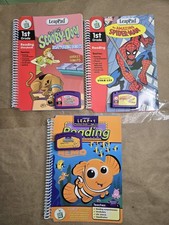 Leap Frog Leap Start Books And Cartridges Reading And Phonics 1st Grade Lot Of 3