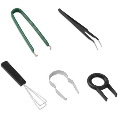 Set of 5stk Keycap Puller Tool, Tastatur Abzieher Tastenkappe Schlüsselschalt...