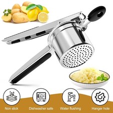 Kartoffelpresse Spaghettieis Presse SPÄTZLEPRESSE Edelstahl Langlebig Für Obst