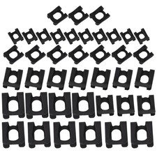 40pcs Car Body Retainer Clips Metal Motorcycle Fairing Clip u Style Spring Nut