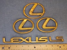 Lexus Ls Gold Emblems Lexus Ls Gold Emblems