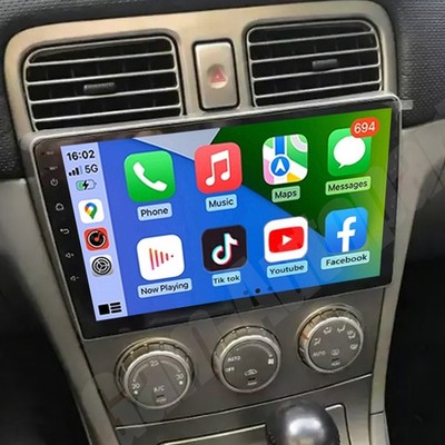 Android 13 CarPlay Car Radio GPS Navigation Dash For Subaru Forester 2002-2008