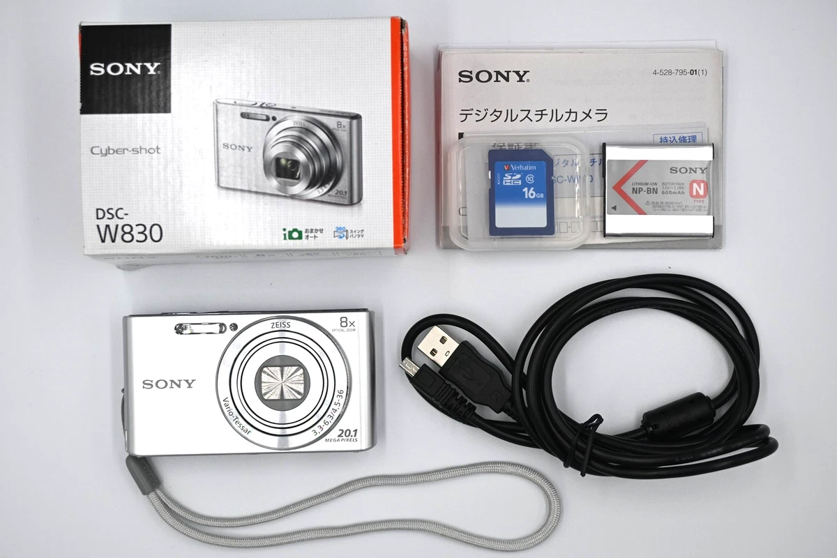 Sony Cyber-shot DSC-W830 3-9.9x Digital Cameras for sale | eBay