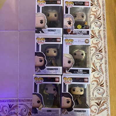 Funko Pop! Games the Witcher Geralt, Ciri, Yennefer