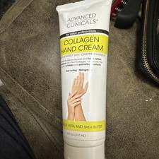 Advanced Clinicals Hand Cream Shea Butter Aloe Vera Dry Chapped Hands Smooth 8FL