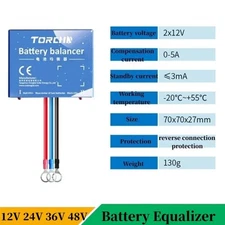 For 24V 48V 4A Lead Acid LiFePO4 Li-ion Battery Balancer Battery Equalizer Parts