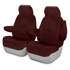 Coverking Csc1p6ki9696 Polycotton Drill 1st Row Wine Custom Seat Covers